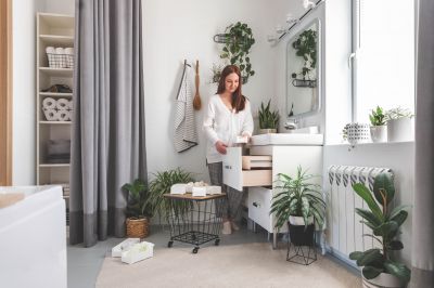 Master Bathroom Storage Solutions